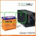 Инвертор (ИБП) Энергия ПН-1000 + Аккумуляторная батарея Delta GEL 12-55