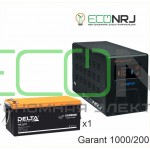 Инвертор (ИБП) Энергия ПН-1000 + Аккумуляторная батарея Delta CGD 12200