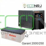Инвертор (ИБП) Энергия ПН-2000 + Аккумуляторная батарея Ventura GPL 12-250
