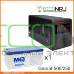 ИБП (инвертор) Энергия Гарант 500(пн-500) + Аккумуляторная батарея MNB MNG250-12