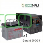 ИБП (инвертор) Энергия Гарант 500(пн-500) + Аккумуляторная батарея Ventura GPL 12-33