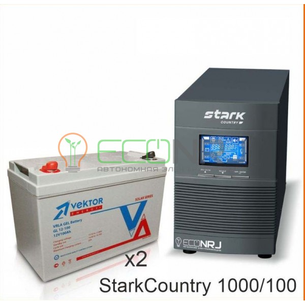 Stark Country 1000 Online, 16А + Vektor GL 12-100