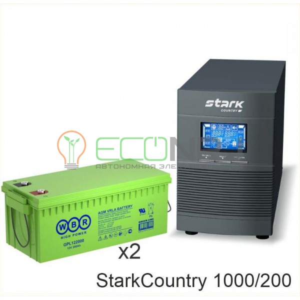 Stark Country 1000 Online, 16А + WBR GPL122000