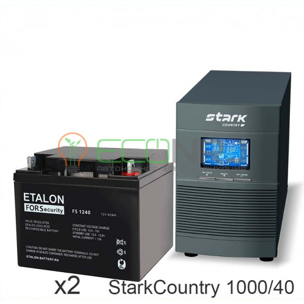 Stark Country 1000 Online, 16А + ETALON FS 1240