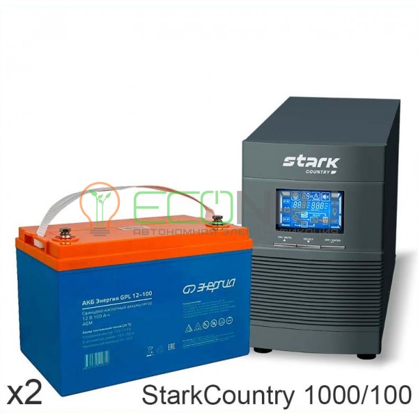 Stark Country 1000 Online, 16А + Энергия GPL 12–100