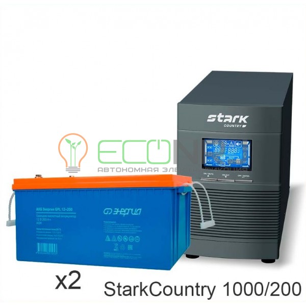 Stark Country 1000 Online, 16А + Энергия GPL 12–200
