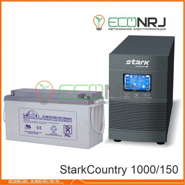 Stark Country 1000 Online, 16А + LEOCH DJM12150