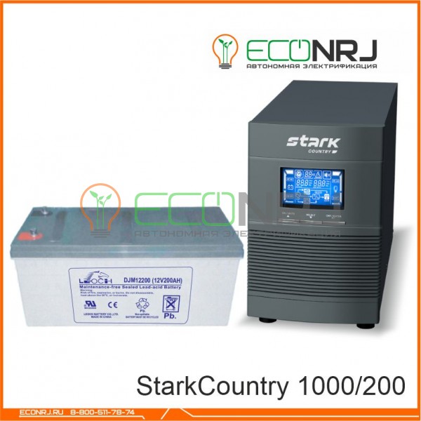 Stark Country 1000 Online, 16А + LEOCH DJM12200