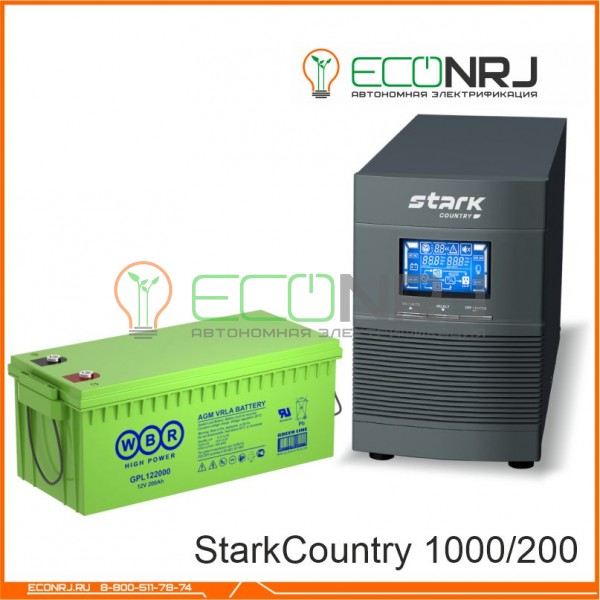 Stark Country 1000 Online, 16А + WBR GPL122000