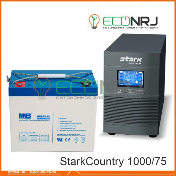 Stark Country 1000 Online, 16А + MNB MNG75-12