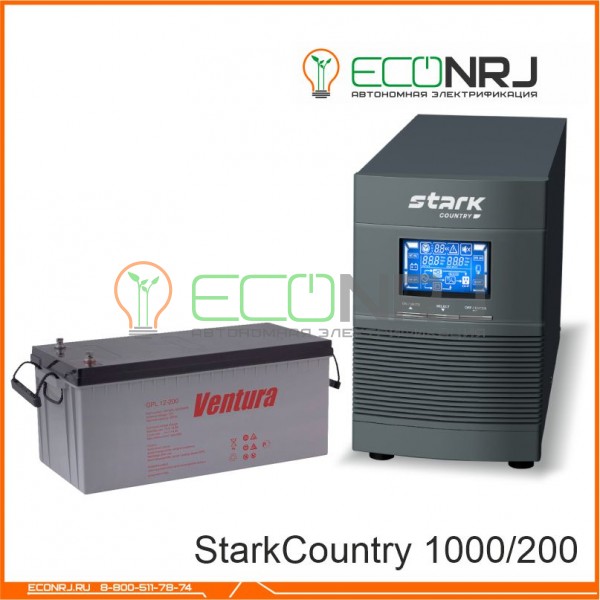 Stark Country 1000 Online, 16А + Ventura GPL 12-200