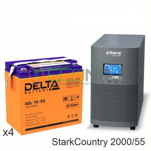 Stark Country 2000 Online, 16А + Delta GEL 12-55