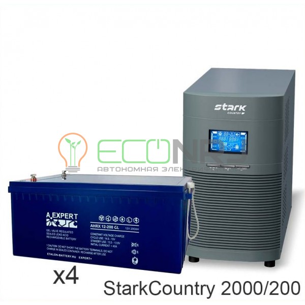 Stark Country 2000 Online, 16А + ETALON AHRX 12-200 GL