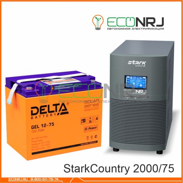 Stark Country 2000 Online, 16А + Delta GEL 12-75