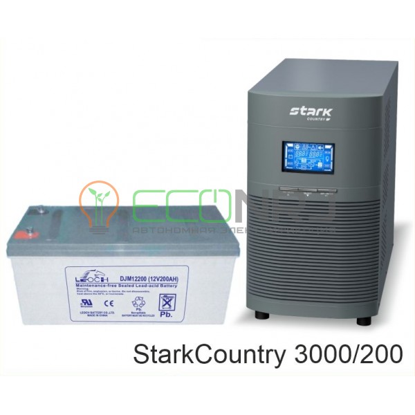 Stark Country 3000 Online, 12А + LEOCH DJM12200