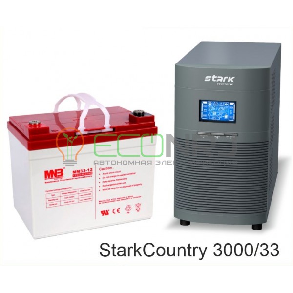 Stark Country 3000 Online, 12А + MNB MМ33-12