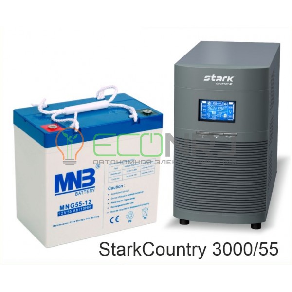 Stark Country 3000 Online, 12А + MNB MNG55-12