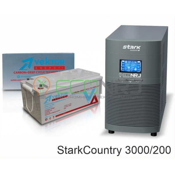 Stark Country 3000 Online, 12А + Vektor VPbC 12-200