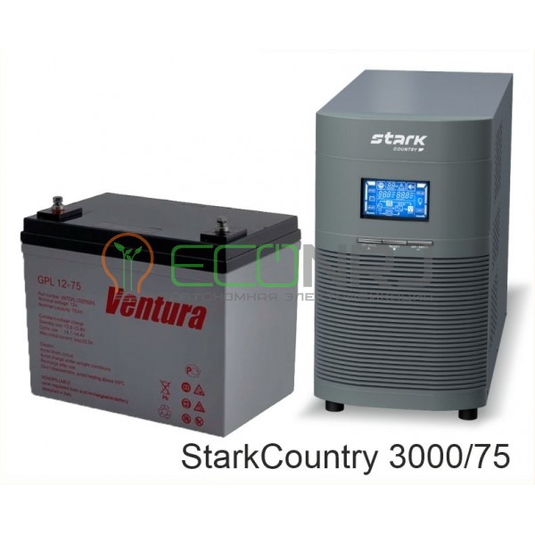 Stark Country 3000 Online, 12А + Ventura GPL 12-75