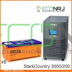 Stark Country 3000 Online, 12А + Delta GEL 12-200