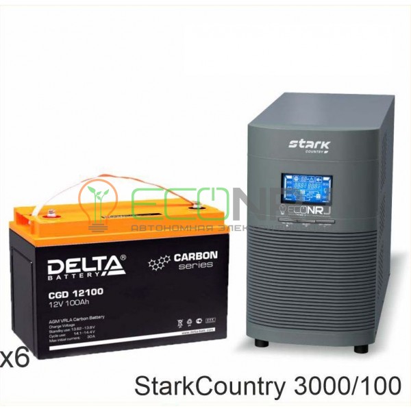 Stark Country 3000 Online, 12А + Delta CGD 12100