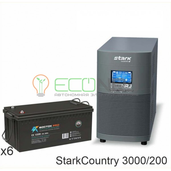 Stark Country 3000 Online, 12А + BOCTOK СХ 12200