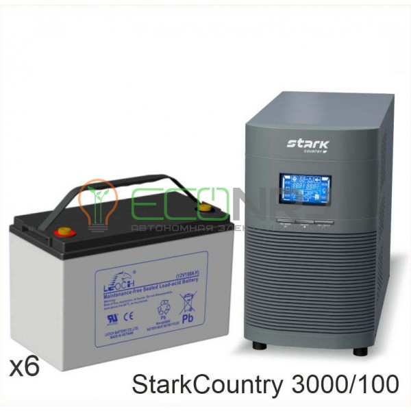 Stark Country 3000 Online, 12А + LEOCH DJM12100