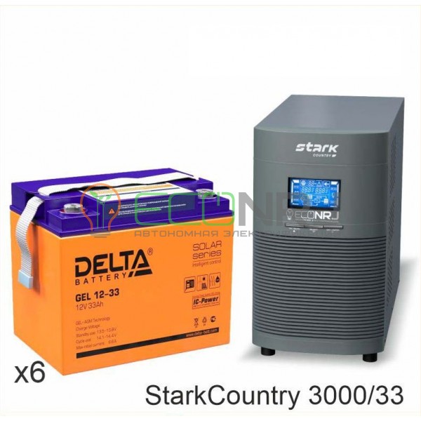 Stark Country 3000 Online, 12А + Delta GEL 12-33