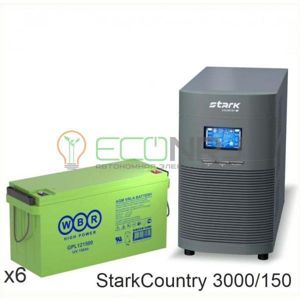 Stark Country 3000 Online, 12А + WBR GPL121500