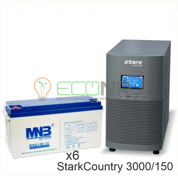 Stark Country 3000 Online, 12А + MNB MNG150-12