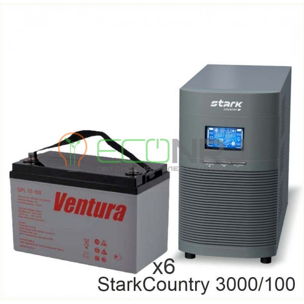 Stark Country 3000 Online, 12А + Ventura GPL 12-100