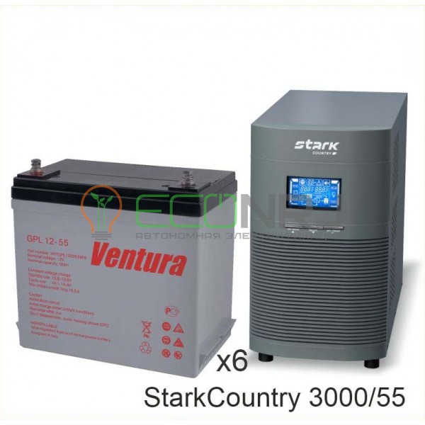 Stark Country 3000 Online, 12А + Ventura GPL 12-55