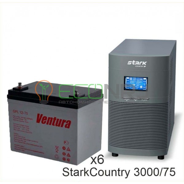 Stark Country 3000 Online, 12А + Ventura GPL 12-75