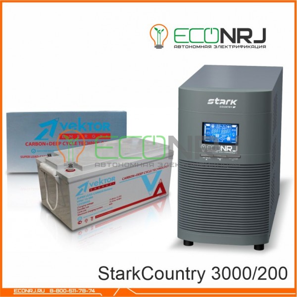 Stark Country 3000 Online, 12А + Vektor VPbC 12-200