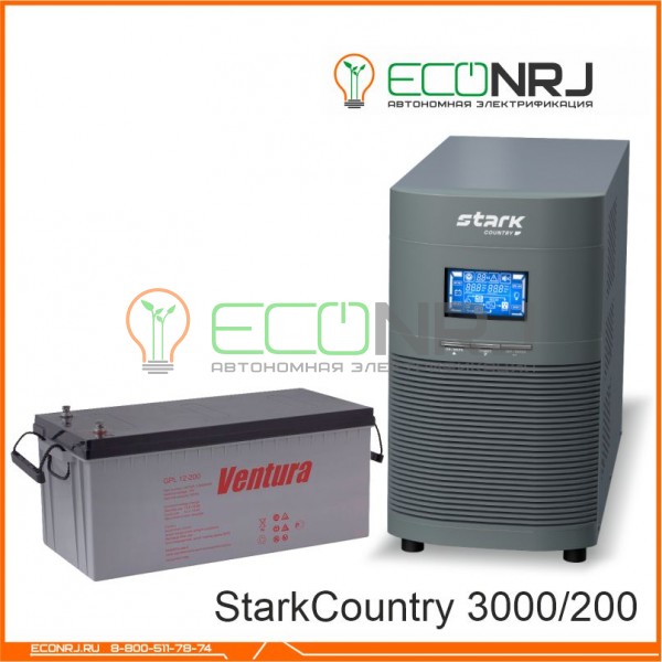 Stark Country 3000 Online, 12А + Ventura GPL 12-200