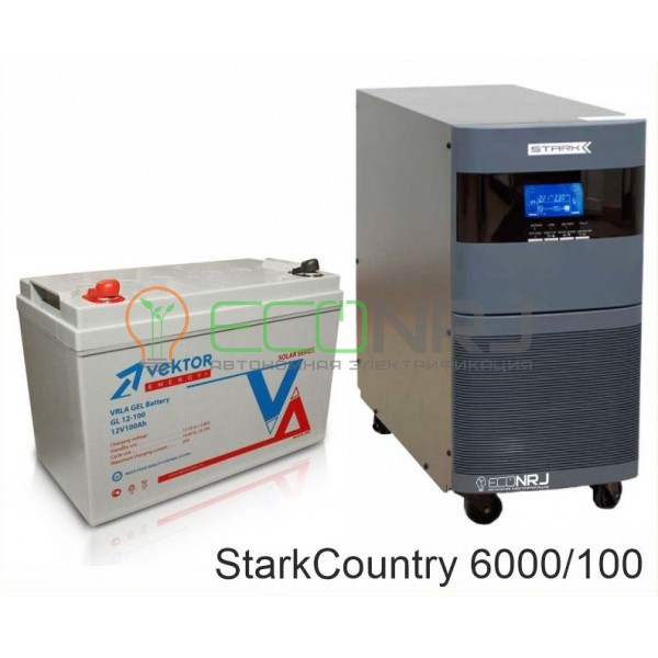Stark Country 6000 Online, 12А + Vektor GL 12-100