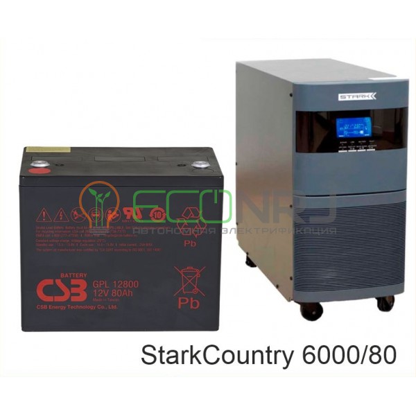 Stark Country 6000 Online, 12А + CSB GPL12800