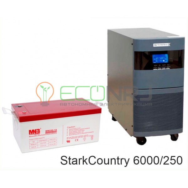 Stark Country 6000 Online, 12А + MNB MМ250-12