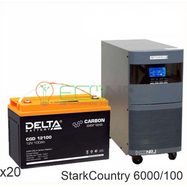 Stark Country 6000 Online, 12А + Delta CGD 12100