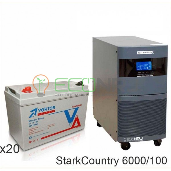 Stark Country 6000 Online, 12А + Vektor GL 12-100