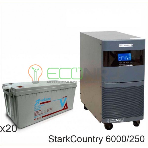 Stark Country 6000 Online, 12А + Vektor GL 12-250