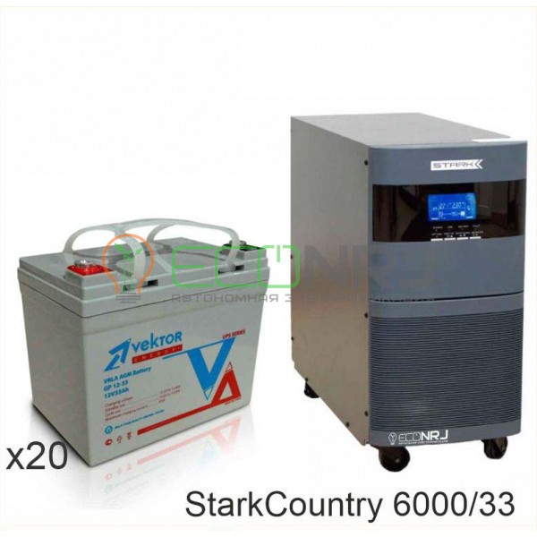 Stark Country 6000 Online, 12А + Vektor GL 12-33