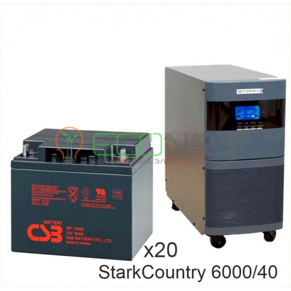 Stark Country 6000 Online, 12А + CSB GP12400