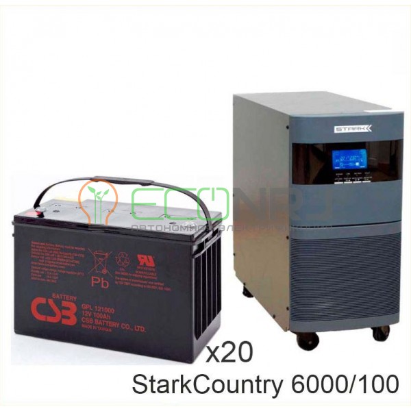 Stark Country 6000 Online, 12А + CSB GPL121000