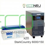 Stark Country 6000 Online, 12А + MNB MNG150-12