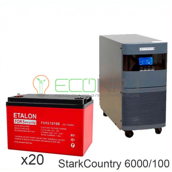 Stark Country 6000 Online, 12А + ETALON FORS 12100