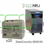 Stark Country 6000 Online, 12А + Энергия АКБ 12-40