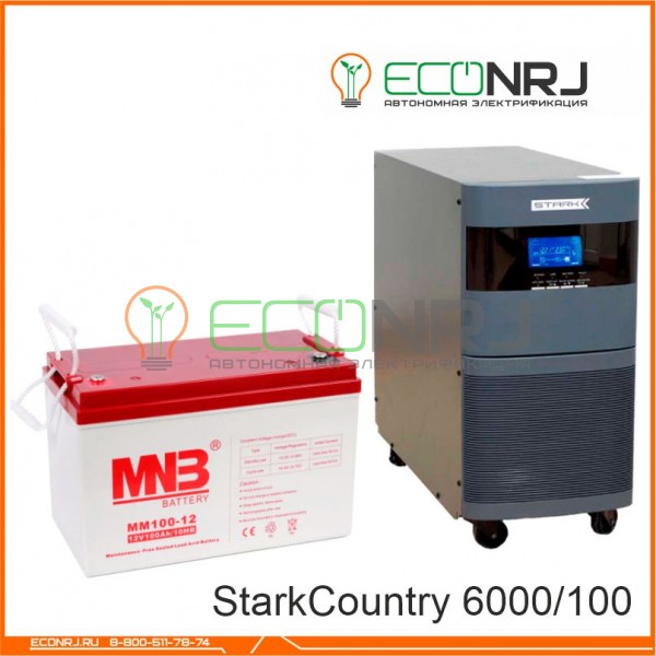 Stark Country 6000 Online, 12А + MNB MМ100-12