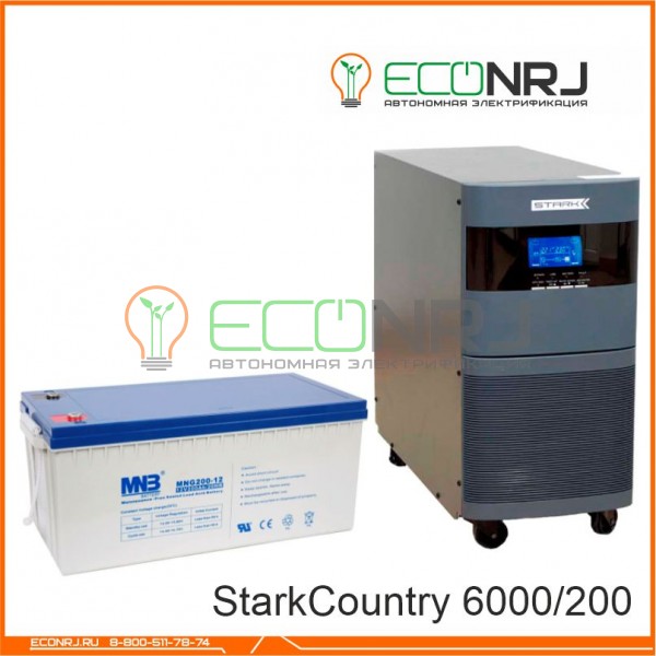 Stark Country 6000 Online, 12А + MNB MNG200-12
