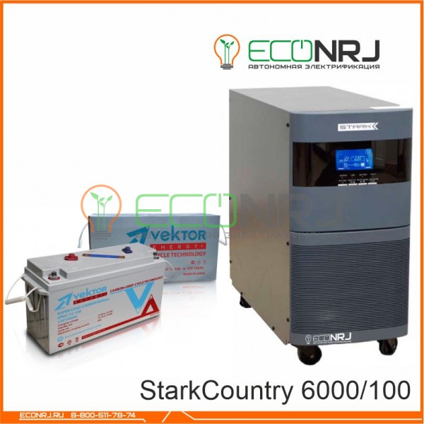 Stark Country 6000 Online, 12А + Vektor VPbC 12-100